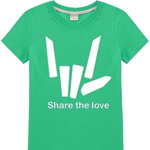 Thombase Share The Love Steven Sharer T-Shirts You Tube Trending Tee